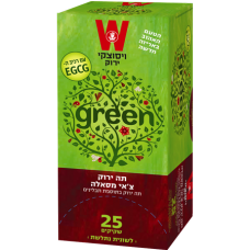Зеленый чай масала Wissotzky Green Tea Chai Masala Wissotzky 25 пак*1.5 гр